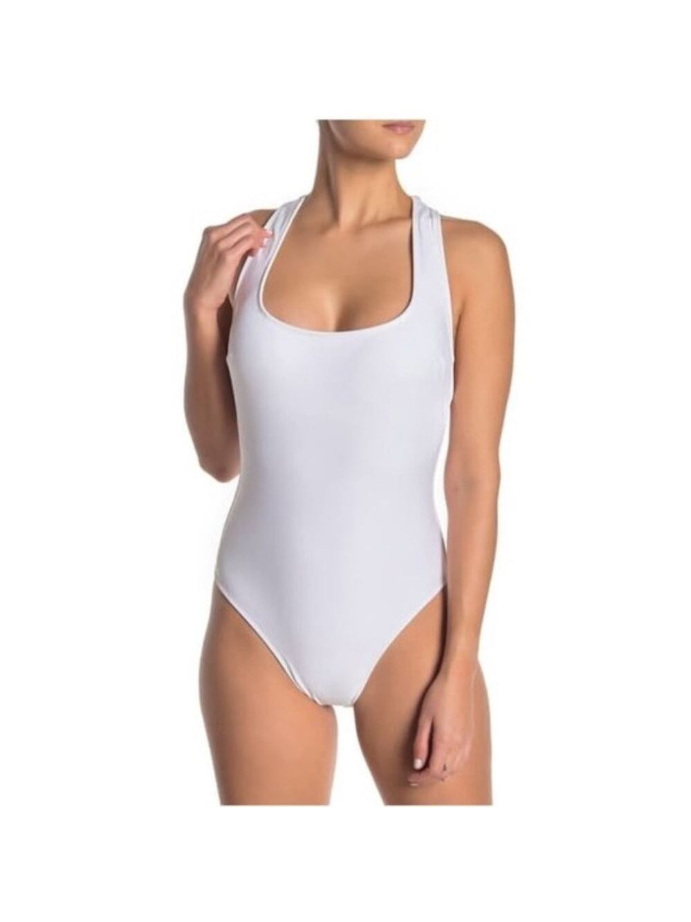Rachel Rachel Roy Strappy Back Maillot Swimsuit